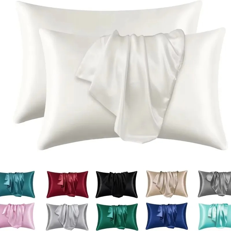 Silk Pillowcase Set - 1/2 szt. Satynowa poszewka na poduszkę