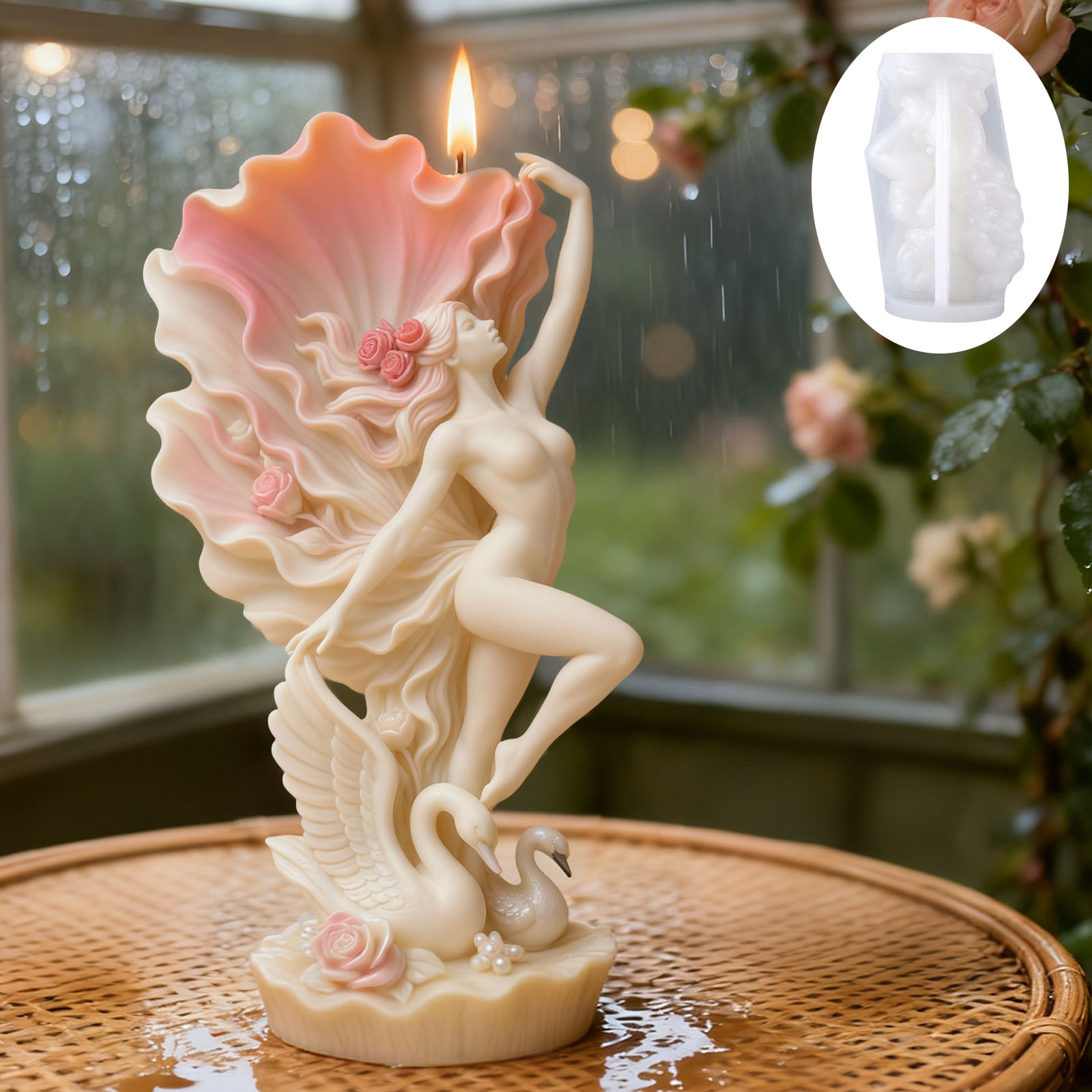 Scented Candle Luxury - Elegancka forma na świecę w kształcie