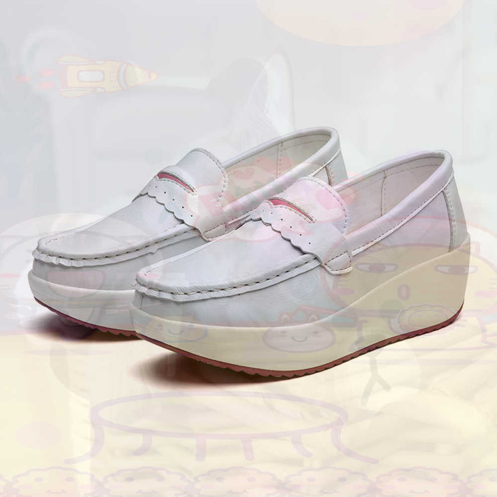 Luxury Lifestyle Goods - Platforma Zimowe różowe trampki Tenis Damskie