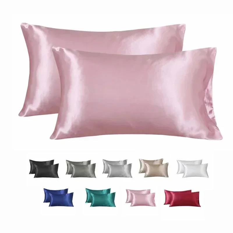 Silk Pillowcase Set - 100% jedwabna poszewka na poduszkę Poszewka