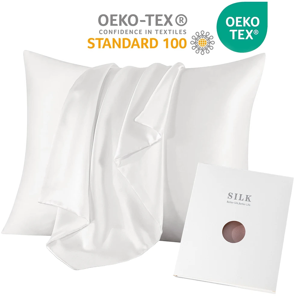 Silk Pillowcase Set - 6A 30MM 100% Dwustronna Poszewka na