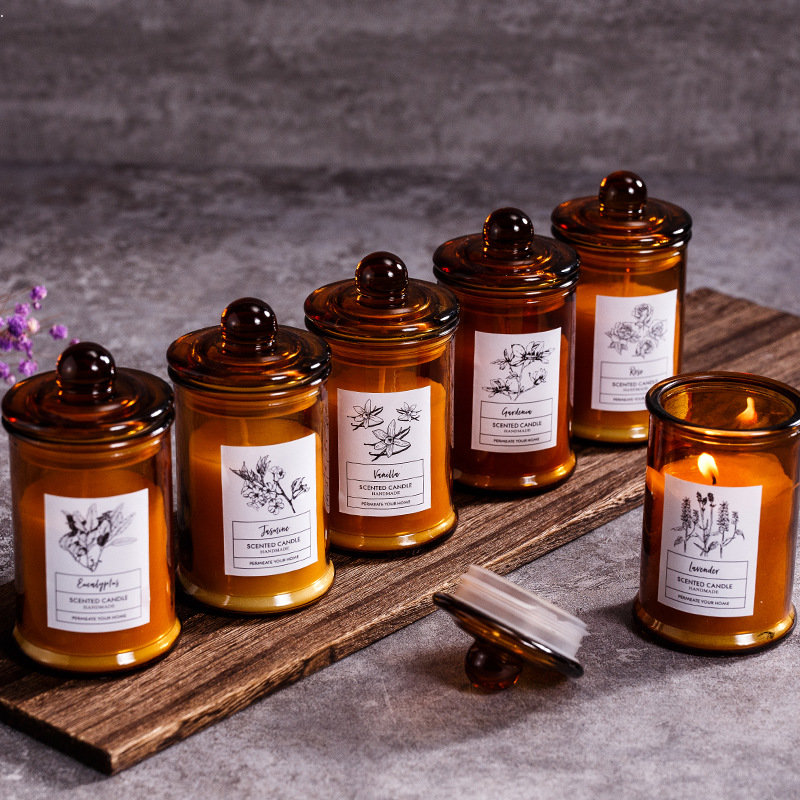 Vintage szklany słoik świeca z – Scented Candle Luxury recenzja i cena