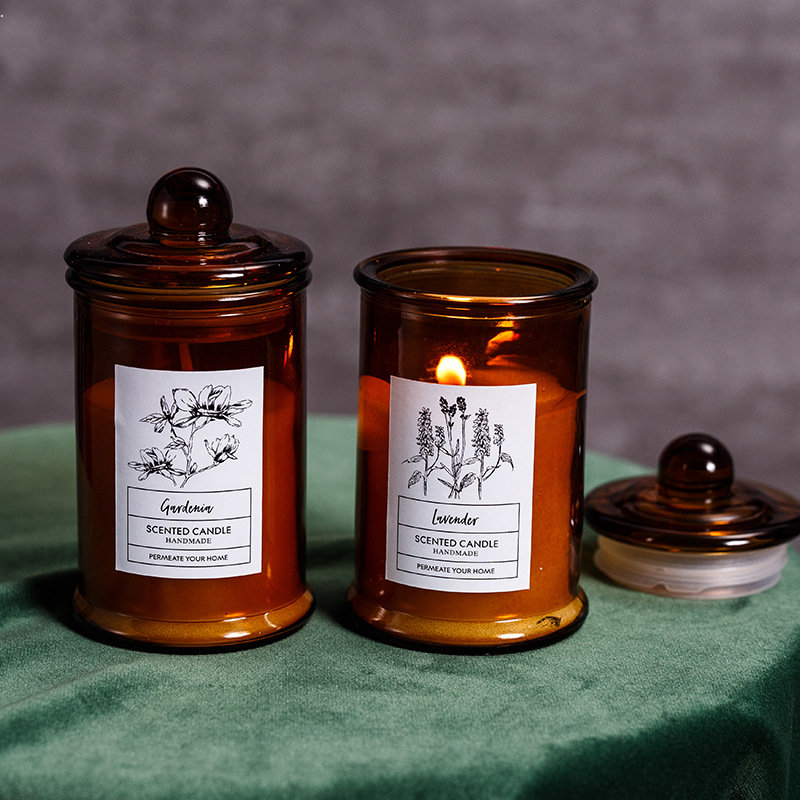 Vintage szklany słoik świeca z – Scented Candle Luxury recenzja i cena
