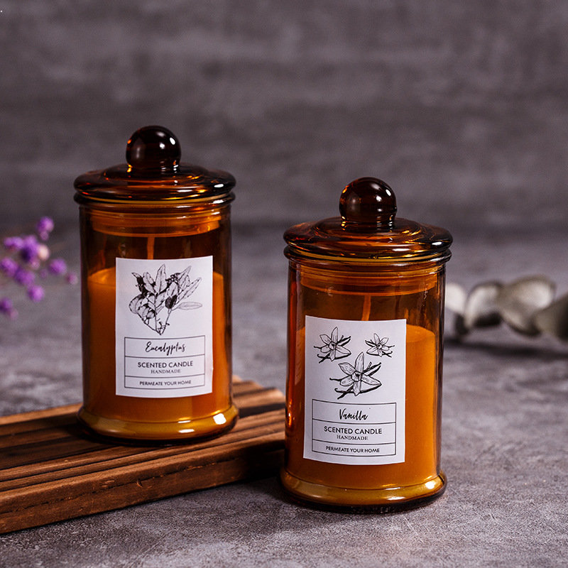 Vintage szklany słoik świeca z – Scented Candle Luxury recenzja i cena