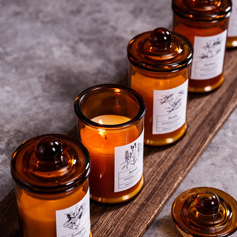 Vintage szklany słoik świeca z – Scented Candle Luxury recenzja i cena