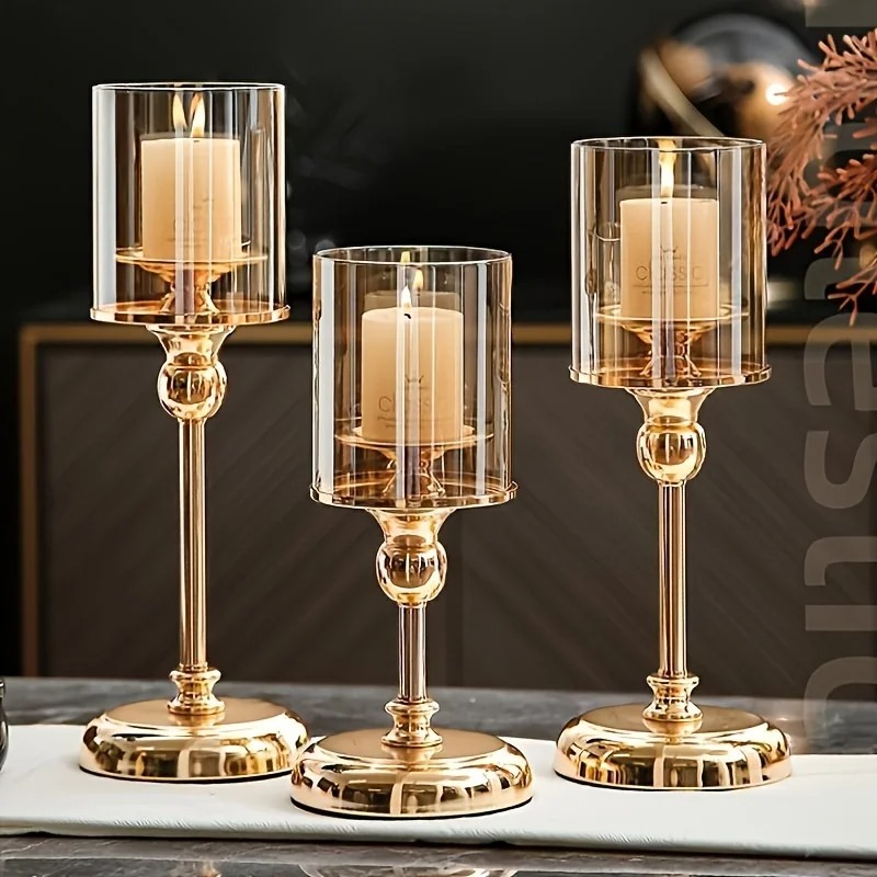 1 Zestaw szklanych świeczników – Scented Candle Luxury recenzja i cena