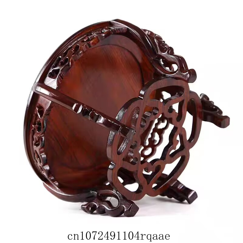 Solidny drewniany stojak na wa – Crystal Ball Decor recenzja i cena