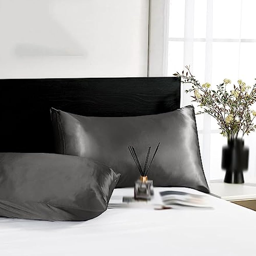 2 szt. Satynowe poszewki na po – Silk Pillowcase Set recenzja i cena