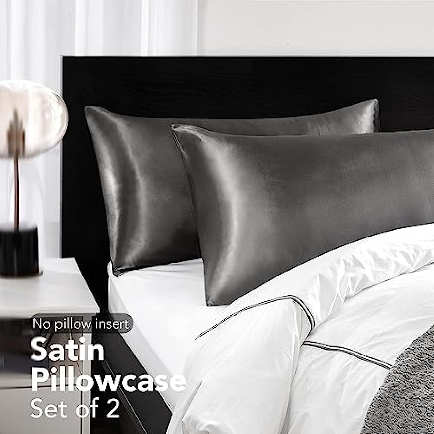 2 szt. Satynowe poszewki na po – Silk Pillowcase Set recenzja i cena