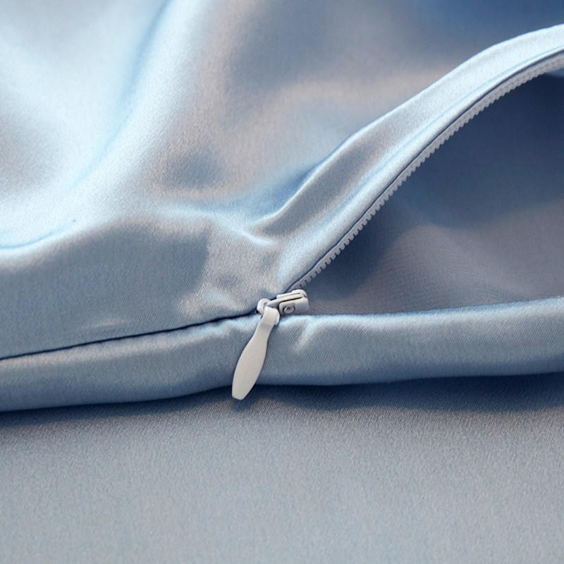 100% czysty jedwab morwowy Dłu – Silk Pillowcase Set recenzja i cena